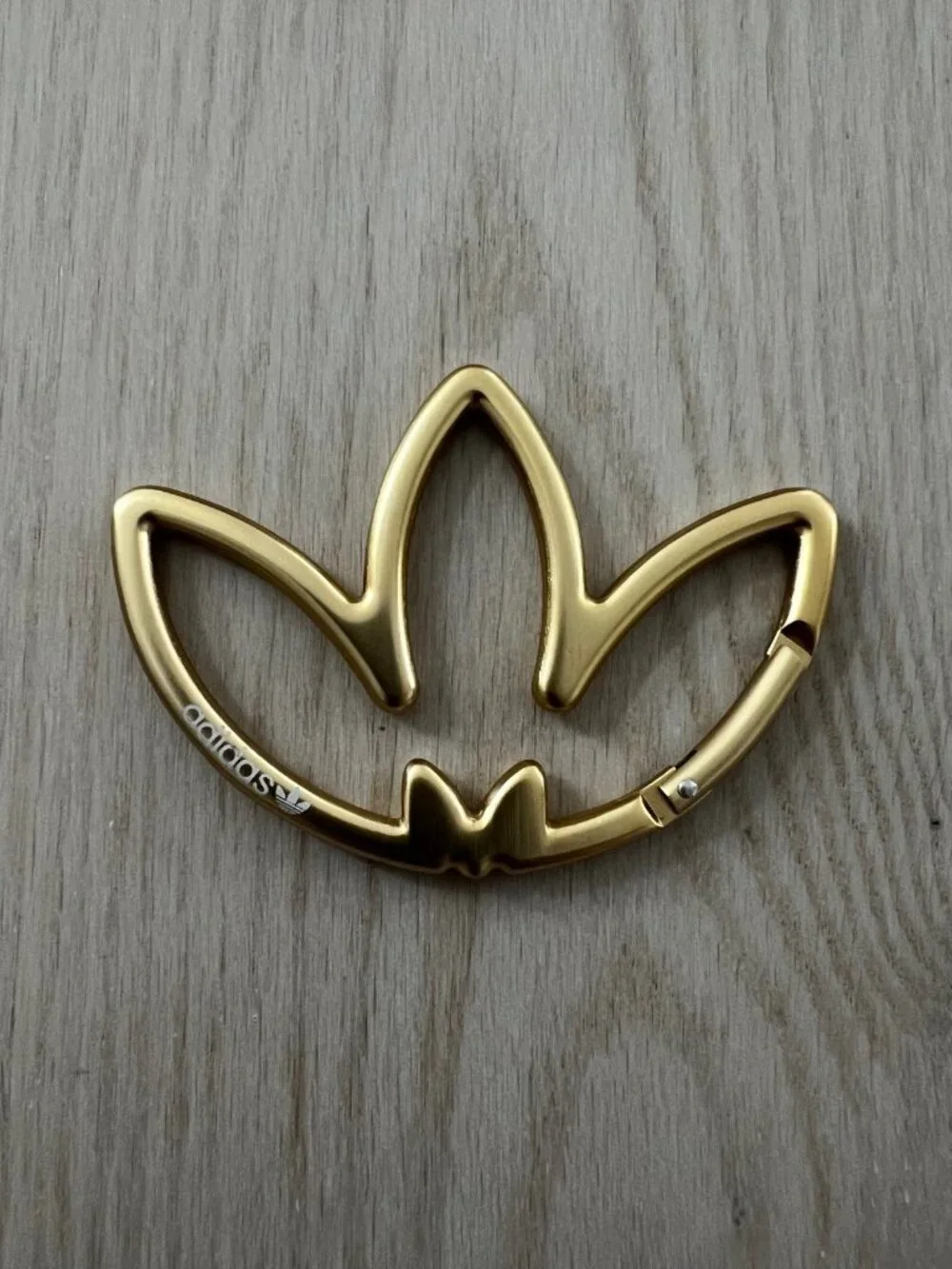 Adidas Gold Branded Keychain